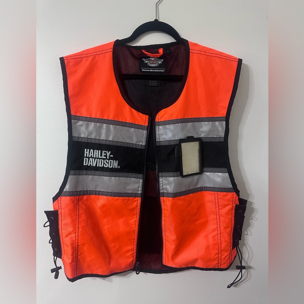 Harley-Davidson High-Visibility Orange Vest